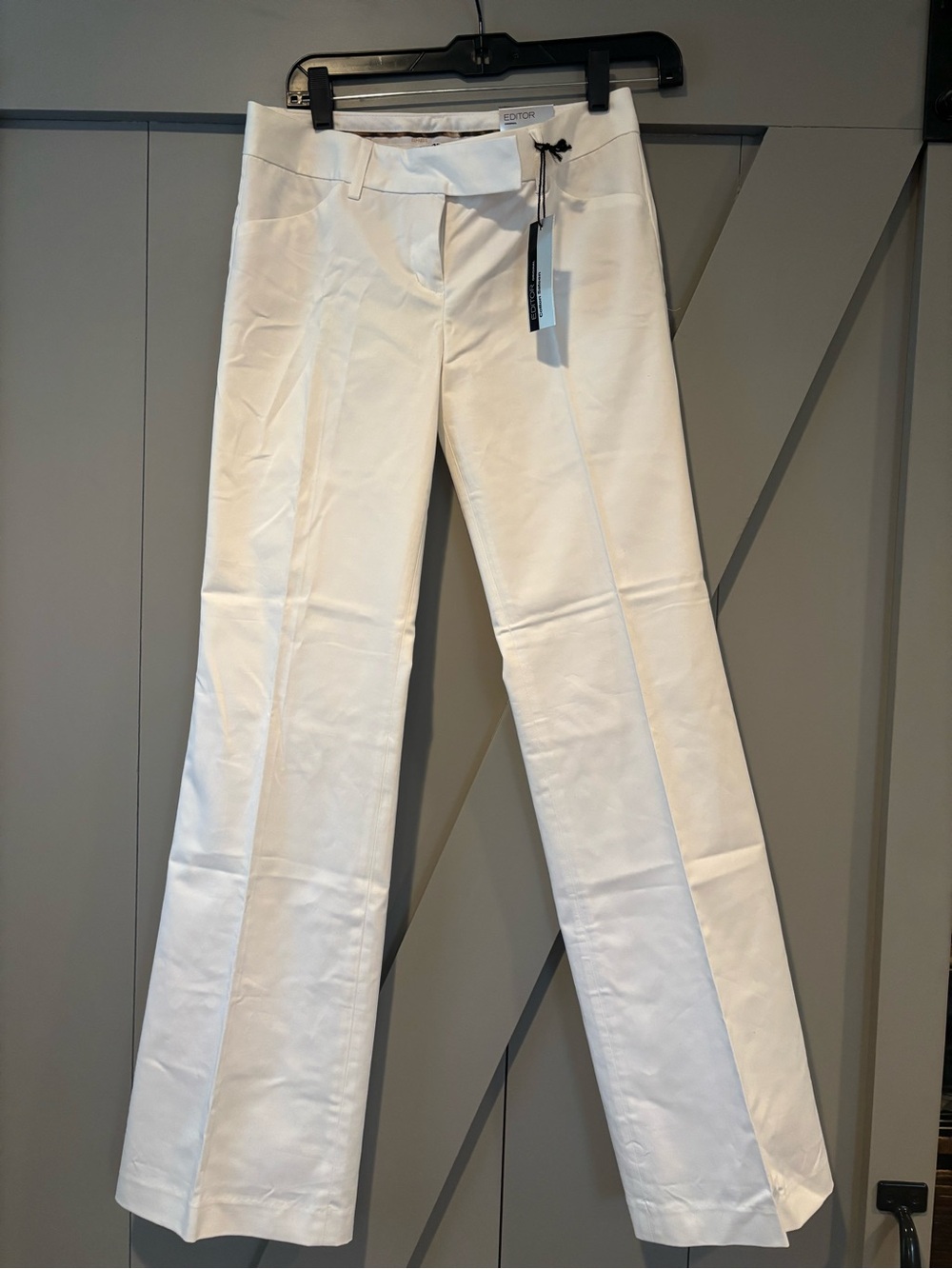 Express Women's White Boot-Cut Pants by express.